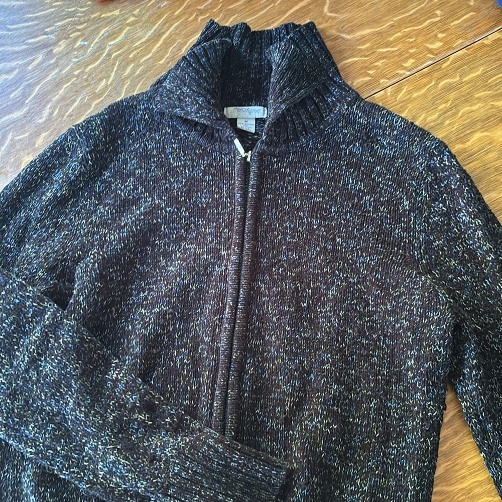 Mercer street studio zip up sweater